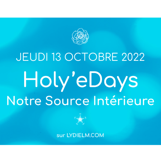 Holy'eDay - Notre source intérieure
