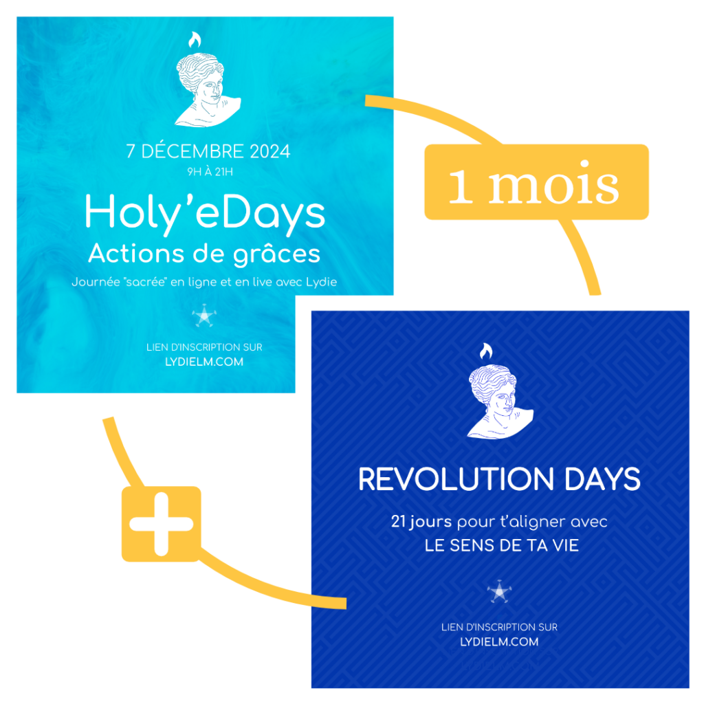 Formule DUO du mois - Holy'eDay et Rêvolution Days